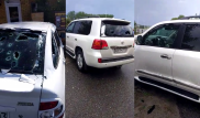 Крупный град побил автомобили на трассе Астана - Петропавловск
