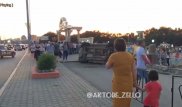 Кроссовер въехал в толпу в президентском парке в Актобе. Погибла девушка
