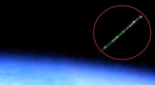 Уфолог увидел на видео с МКС поразительную вспышку НЛО