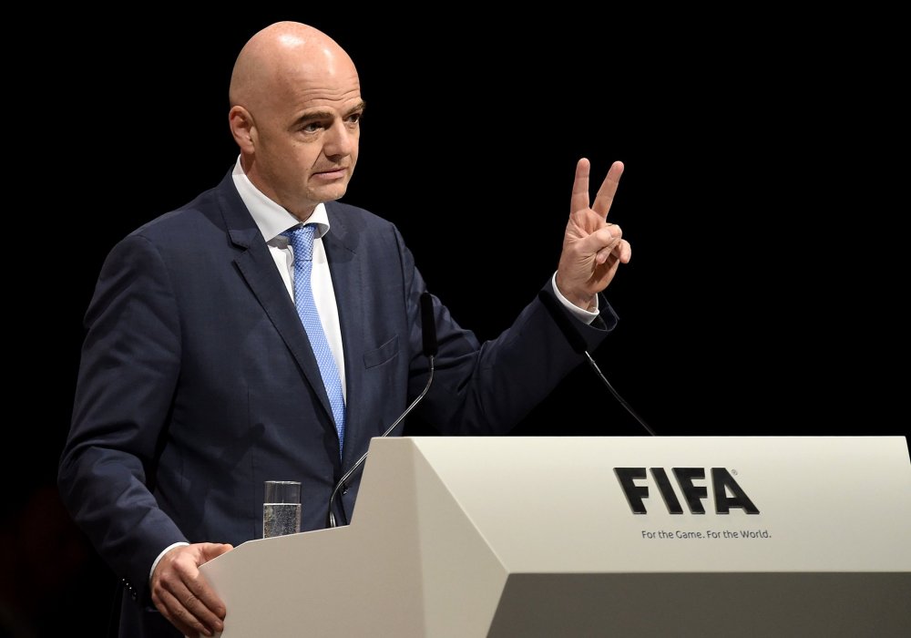 Президент ФИФА Джанни Инфантино. Фото с сайта footballHD.ru