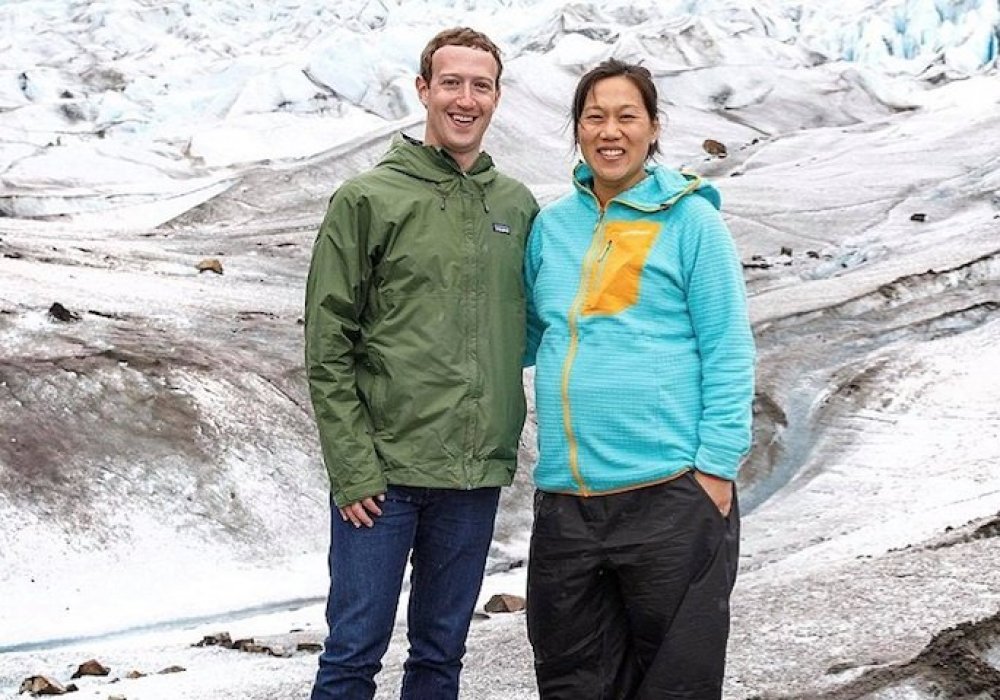 Марк Цукерберг и Присцилла Чан. Фото: Facebook 