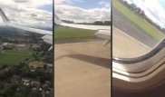 "Думал, развалится". Пассажир заснял жесткую посадку Boeing