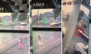 Наезд на ребенка на "зебре" попал на видео в Экибастузе