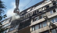 Пожар в многоэтажке Алматы ликвидирован