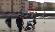 В Караганде очевидцы сняли на видео драку водителей