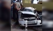 Грузовик выехал на "встречку" и врезался в легковое авто в Астане, один человек погиб