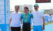 Александр Винокуров о триатлоне в Астане: С плаванием было тяжело