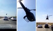 Участников кортежа с вертолетом в ЮКО наказали