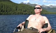 Опубликовано полное видео охоты Путина на щуку