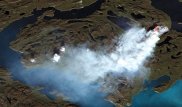 Глобальное потепление: В Гренландии горят ледники