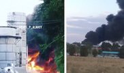 Пожар в районе ГРЭСа Алматинской области: очевидцы сняли густой черный дым