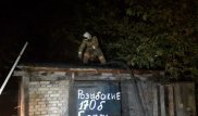 Три гаража сгорели за сутки на одной улице в Алматы