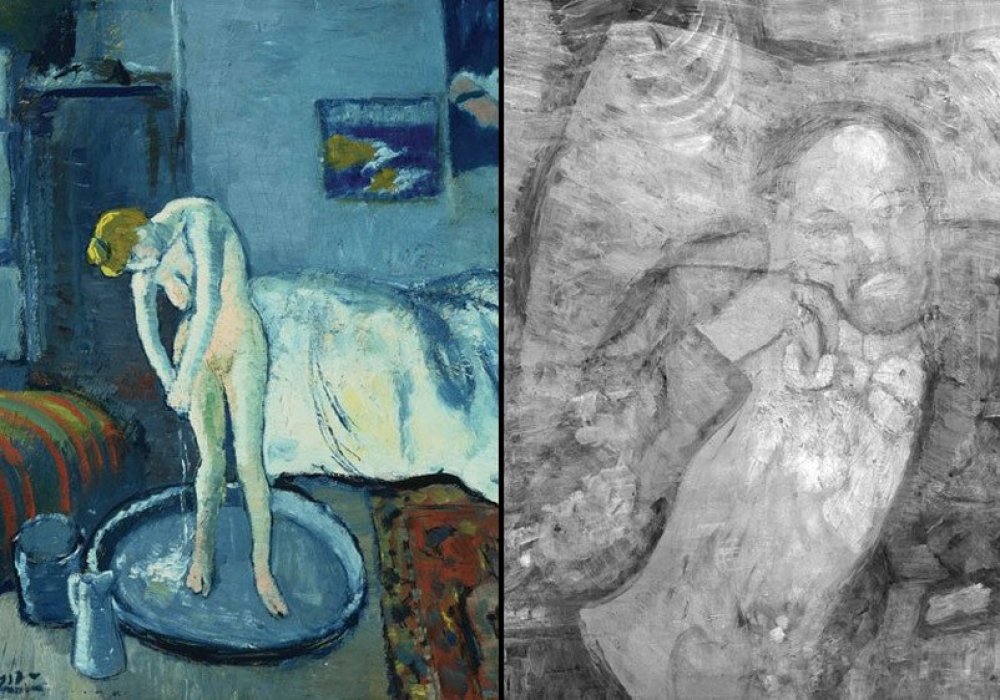 Пабло Пикассо, "Голубая комната", 1901