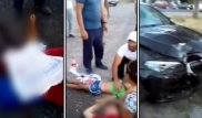 Оружие нашли в багажнике у полицейского, сбившего на BMW людей в ЮКО