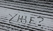 В России выпал летний снег