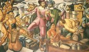 На фреске 1937 года обнаружили индейца с iPhone