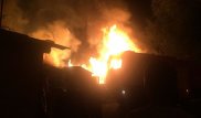 Четыре часа тушили ночной пожар в Алматинской области