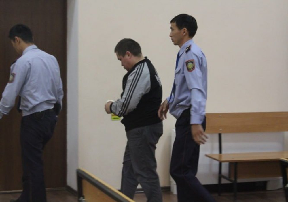 Самат Наурузов в зале суда. Фото uralskweek.kz