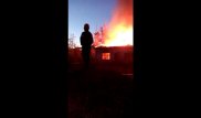 Недействующее здание тубдиспансера сгорело в Ерейментау