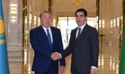 О чем говорили Назарбаев и Бердымухамедов в Ашхабаде