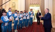 Рыпакова Назарбаеву в Ашхабаде: Мы очень сильно постараемся показать себя