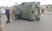Боевая машина перевернулась в Семее: погиб солдат