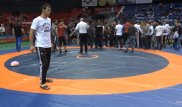 "Оставайтесь мужчинами". Турнир по вольной борьбе перерос в массовую драку