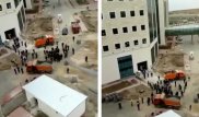 Строители и охранники подрались на территории вуза в Астане