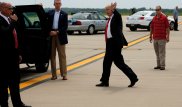 Кортеж Трампа попал в ДТП