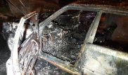 Автомобиль сгорел дотла в Алматы