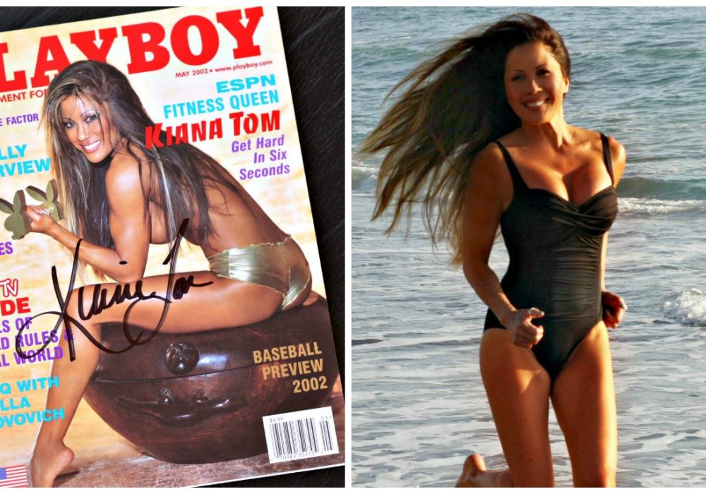 Фитнес-тренер Киана Том (США) на обложке Playboy