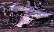 "Взрыв. И сильная вспышка". Фото и рассказ очевидцев с места крушения самолета под Алматы
