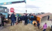 Поезд снес грузовик в Шымкенте
