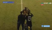 Кубок Казахстана по футболу: Жерара Гоу удалили за неоднозначный жест