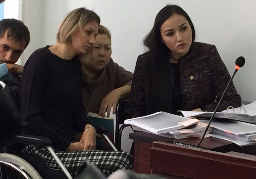 Екатерина Парафиева на суде. Фото Tengrinews.kz
