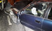Водитель Toyota протаранил авто и сбил пешехода в Алматы