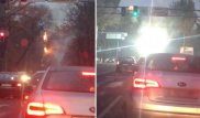 Троллейбусные провода загорелись в Алматы