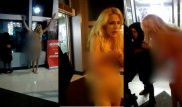 Голая женщина пыталась прилюдно раздеть дочь в торговом центре в Москве