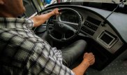 Появились фото перевернувшегося автобуса на трассе Алматы - Шымкент