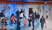 Гости программы на "Первом канале Евразия" устроили драку в прямом эфире