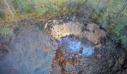 Целое озеро глубиной 20 метров за несколько часов исчезло под землей