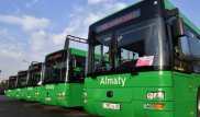 Байбек объяснил, почему новые автобусы покрасили в зеленый цвет