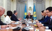 Назарбаев встретился с исполнительным директором концерна Royal Dutch Shell