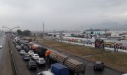 Начались работы по реконструкции дороги близ рынка "Алтын Орда"
