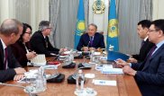 Назарбаев встретился с исполнительным директором Chevron