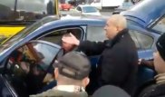 В Киеве прохожие устроили самосуд над водителем BMW