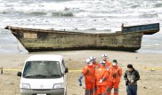 К побережью Японии прибило судно с человеческими скелетами