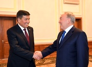 Назарбаев договорился с Жээнбековым по границе