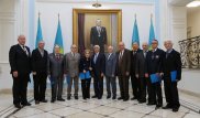 Посольство Казахстана в России приняло ветеранов ко Дню Первого Президента