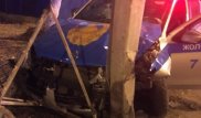Патрульная машина попала в ДТП, преследуя автоугонщика в Астане